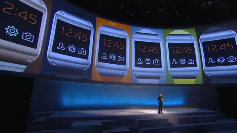 Illustration for article titled Así es el Galaxy Gear, el smartwatch más avanzado de Samsung